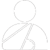 Person with Broken Arm
